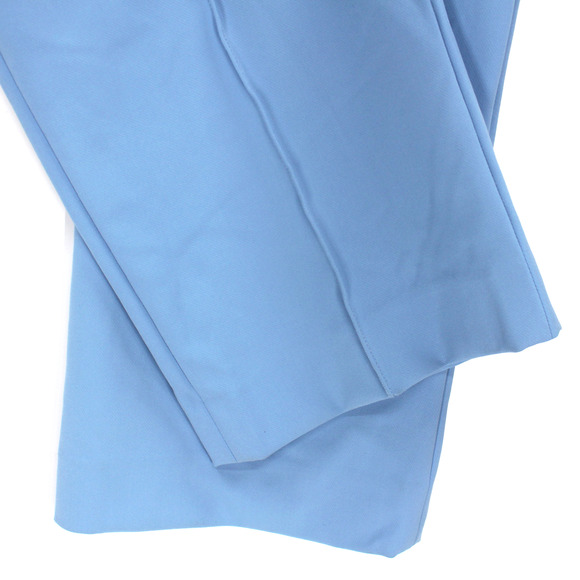 Veronica Beard Jaya Crop Pants NEW Lake Blue Pintuck Stretch Crop Trousers 4 - Picture 5 of 7